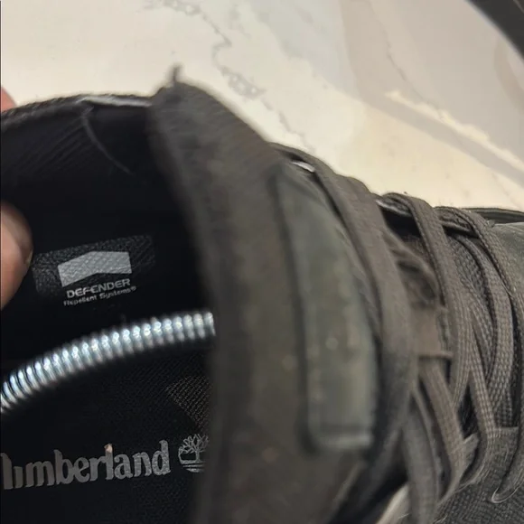 Black Timberland Chukka Boots with Suede Finish - Picture 3 of 8